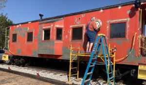 Hub City RR Museum Caboose needs donations for painting